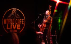 Avi crooned and the crowd swooned at World Cafe Live